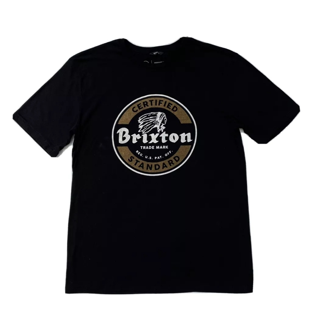 Brixton. Certified Standard Tee Shirt. Size Large.